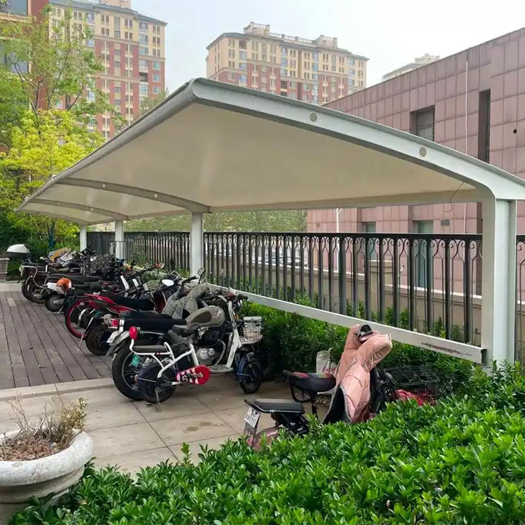 荥阳市膜结构电动车棚